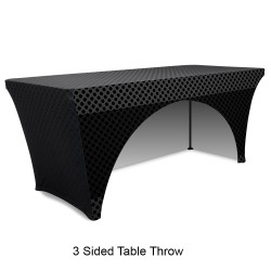 Stretch 6ft Table Throw Full Color Printing