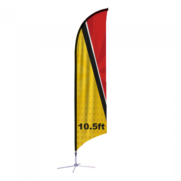 10.5Ft. Feather Flag – Graphic Package