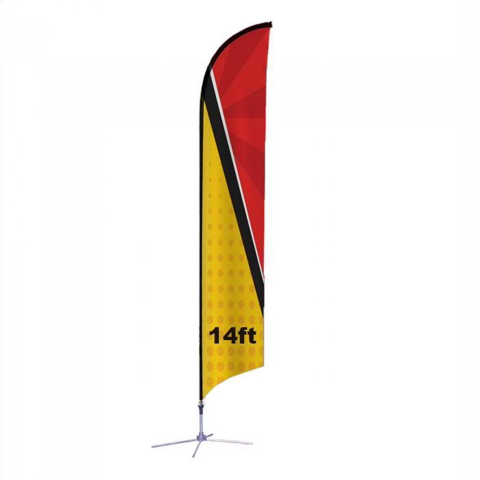 14Ft. Feather Flag – Graphic Package